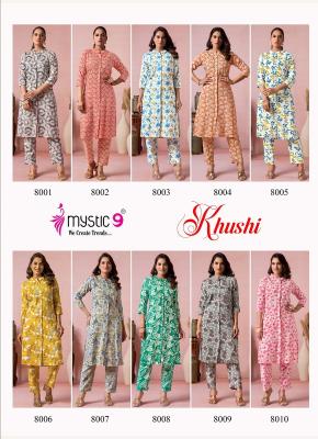 Mystic9 khushi vol 8 coord set bombay market surat online shopping